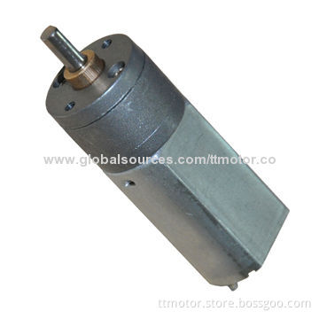 6V DC Gear Motor with 13-180rpm Rated Speed, Sized 20.0*48.0*16.0mm